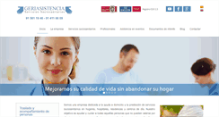 Desktop Screenshot of geriasistencia.com